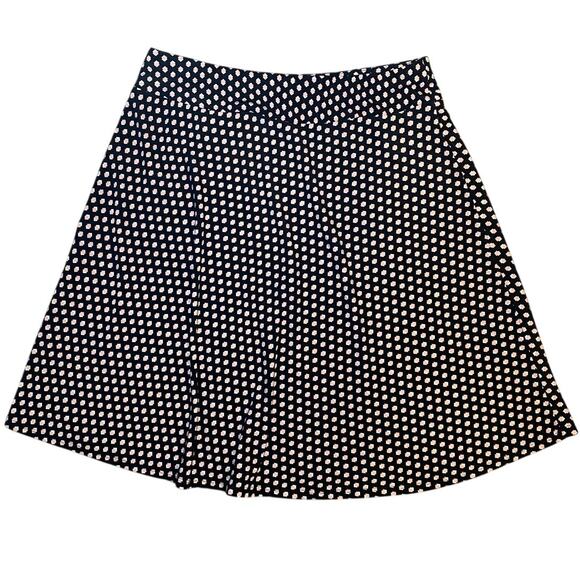 Talbots Petite - Black Pink White Pattern Skirt - Size L - Picture 2 of 11
